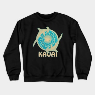 Kauai Scalloped Hammerhead Sharks Crewneck Sweatshirt